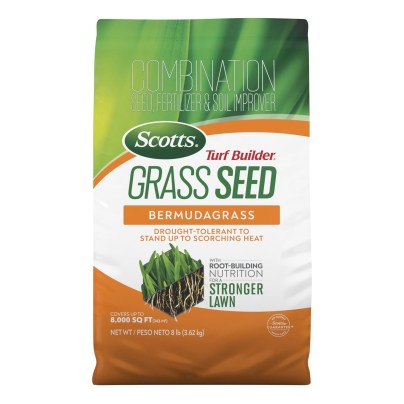 Bag of Scotts Turf Builder Grass Seed Bermudagrass