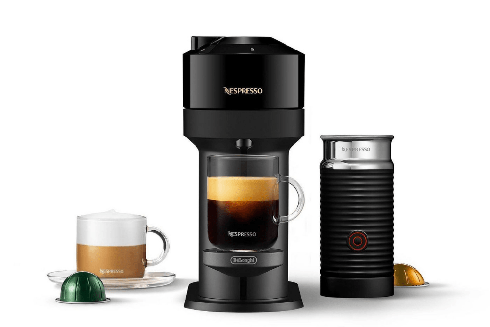 Deals Roundup 12:8 Option: Nespresso Vertuo Next Coffee and Espresso Machine with Aeroccino Milk Frother
