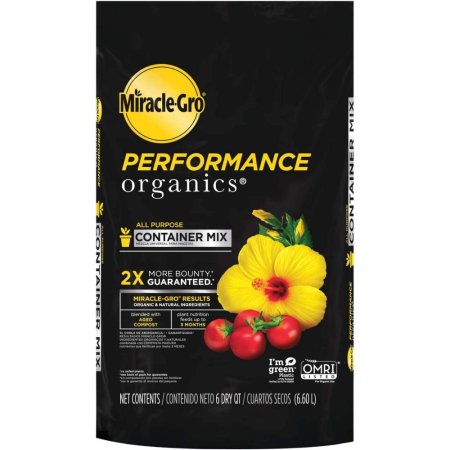  The Best Soil for Tomatoes Options: Miracle-Gro Performance Organics All-Purpose Mix