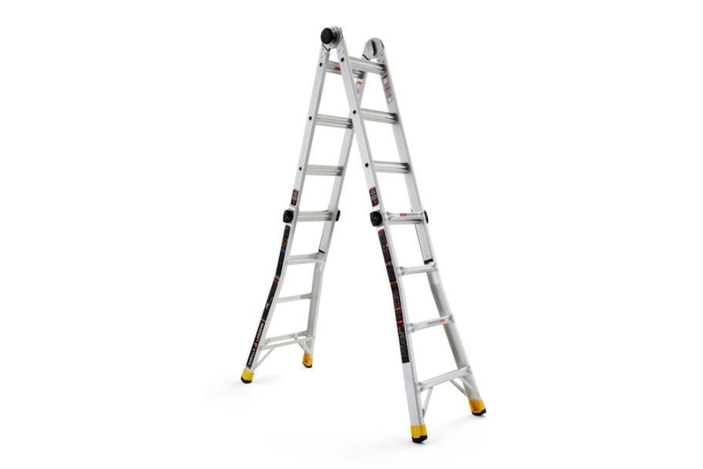 New Year Sale Option: Gorilla Ladders 18 ft. Reach MPXA Aluminum Multi-Position Ladder