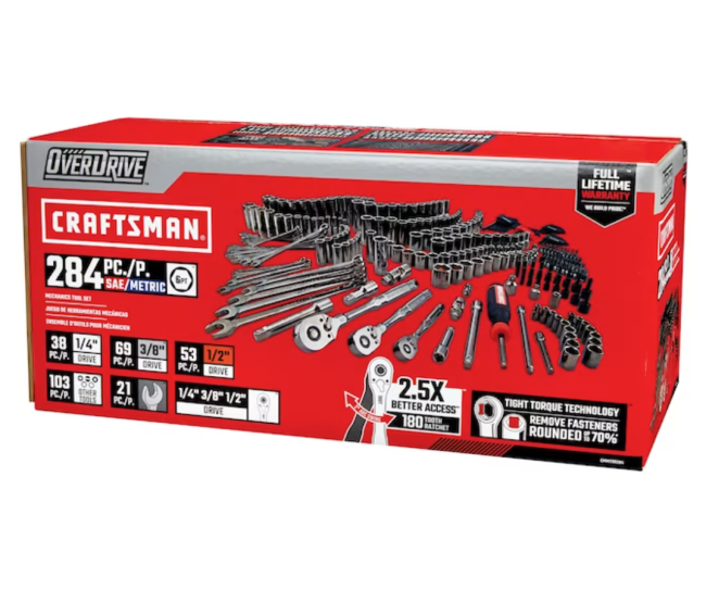 The Gifts for Mechanics Option: Craftsman 230-Piece Mechanics Tool Set
