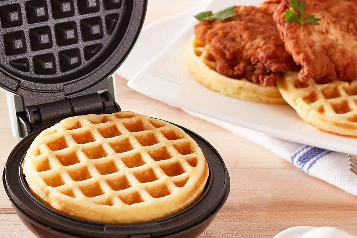 The Best Gifts for Foodies Option Dash Mini Waffle Maker