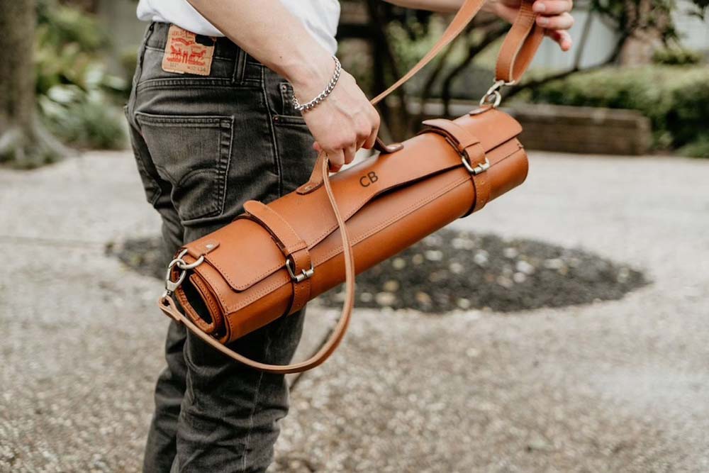 The Best Gifts for Foodies Option:: Leather Knife Roll