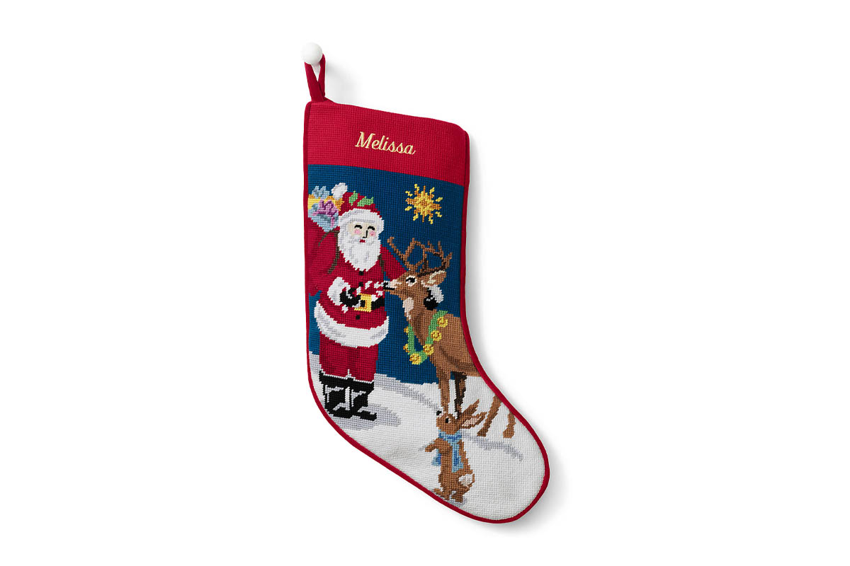 The Best Places to Buy Personalized Christmas Stockings Option: Lands’ End