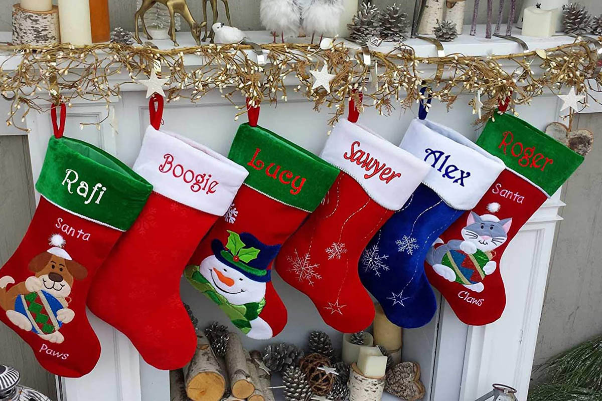 The Best Places to Buy Personalized Christmas Stockings Option: Amazon