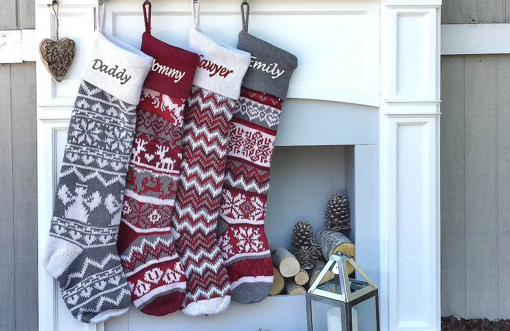 The Best Places to Buy Personalized Christmas Stockings Option: Etsy