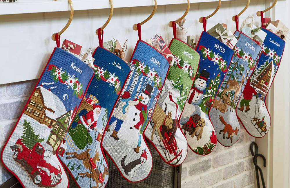 The Best Places to Buy Personalized Christmas Stockings Option: L.L. Bean