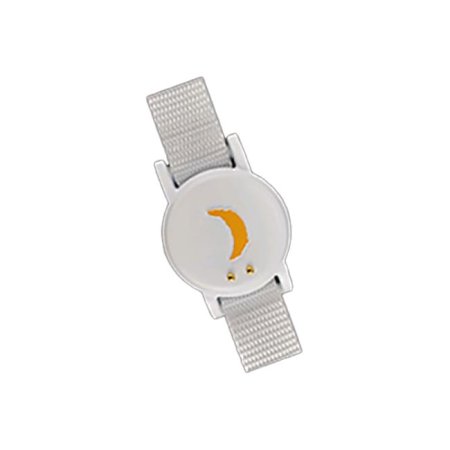  The LunaSafe Pool/Boat Wearable Transmitter on a white background.