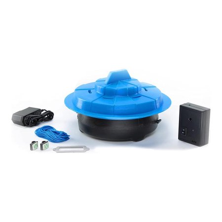  All components of the Pool Patrol PA-30 Pool Alarm on a white background.