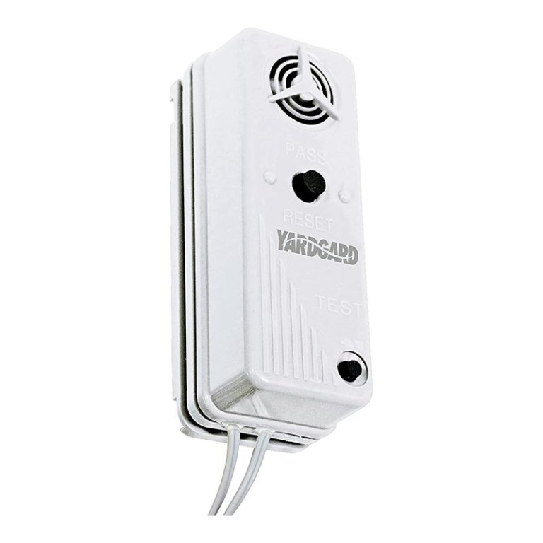  The YardGard Pool Gate/Window Alarm on a white background.