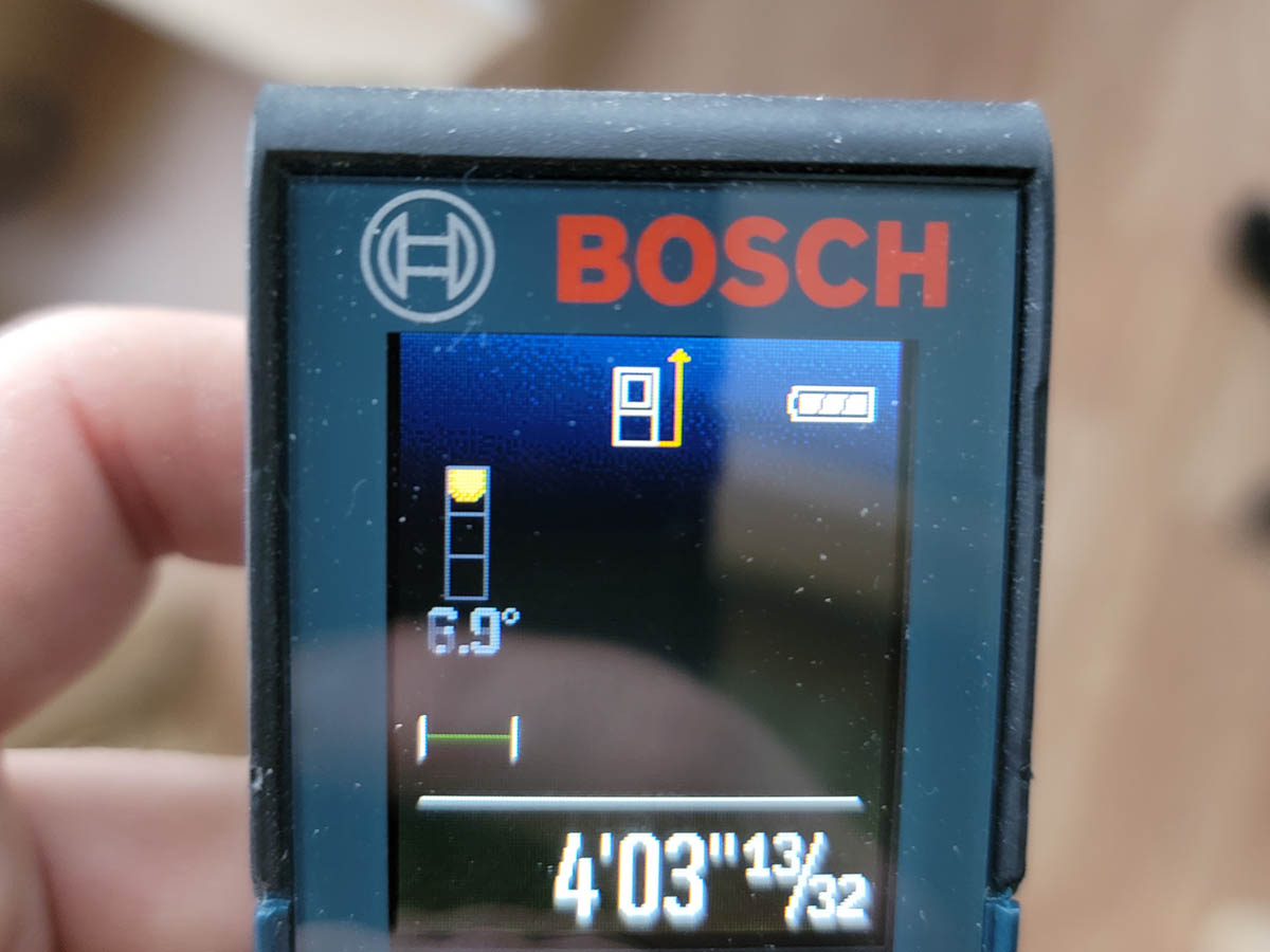 The Bosch Blaze GLM 50 C Laser Distance Measure