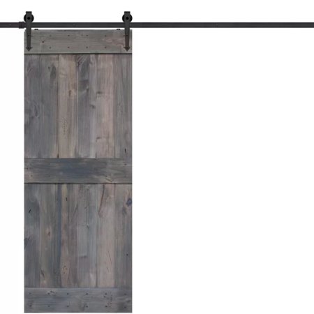  The Best Barn Doors Option: Barndoorz Paneled Wood Finish BarnWood Barn Door