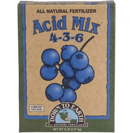  The Best Fertilizer for Blueberries Option: Down to Earth All Natural Acid Mix Fertilizer