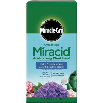 The Best Fertilizer for Blueberries Option: Miracle-Gro Water Soluble Miracid Plant Food