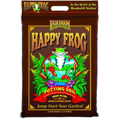 Best Soil For Jade Plant Option: FoxFarm FX14054 Happy Frog Potting Soil