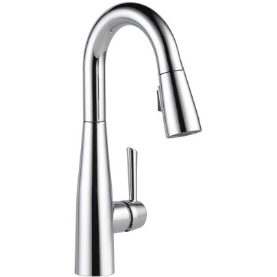 The Best Bar Sink Faucets Option: Delta Faucet Essa Chrome Bar Faucet