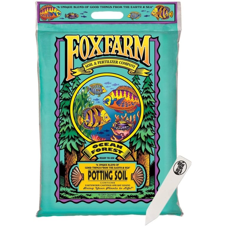  The Best Soil for Blueberries Option: FoxFarm Ocean Forest Potting Soil Mix