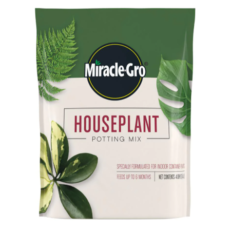  Best Soil For Fiddle Leaf Figs Option: Miracle-Gro Indoor Houseplant Potting Mix