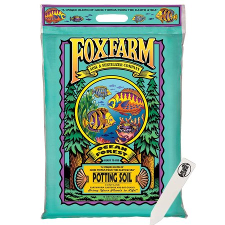 Best Soil for Herbs Options: FoxFarm Ocean Forest Potting Soil Mix Indoor Outdoor