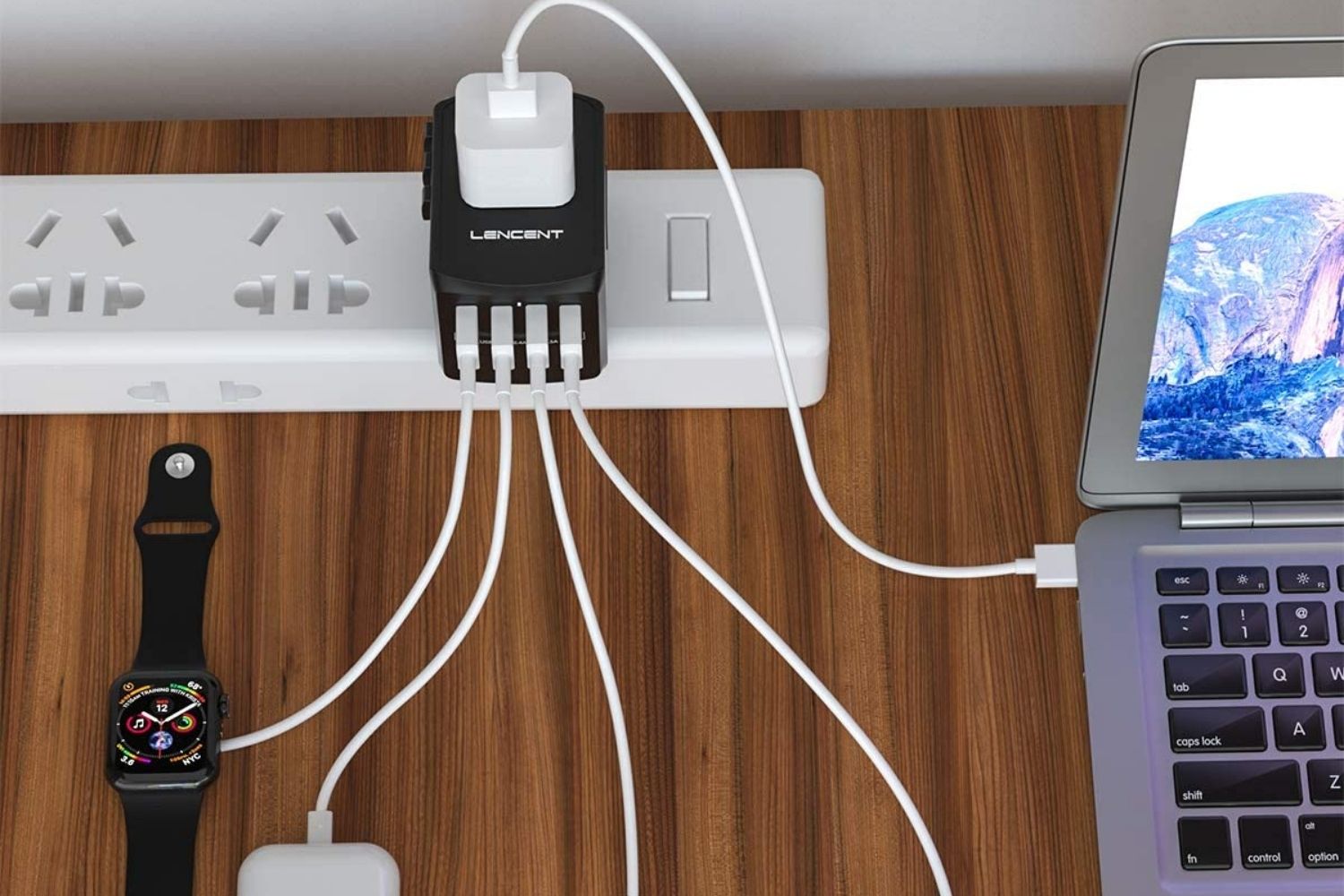 The Best Travel Gifts Option: LENCENT Universal Travel Adapter