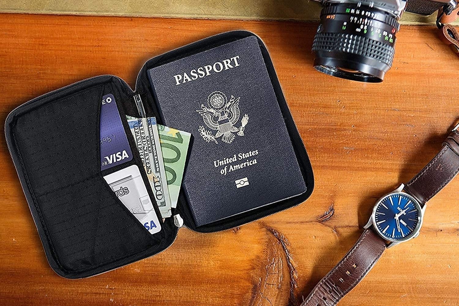 The Best Travel Gifts Option: Zero Grid Passport Wallet
