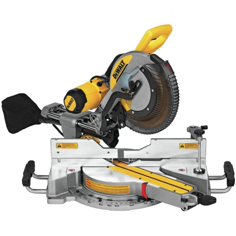  The Best Woodworking Tools Option: DEWALT Sliding Compound Miter Saw, 12-Inch (DWS779)