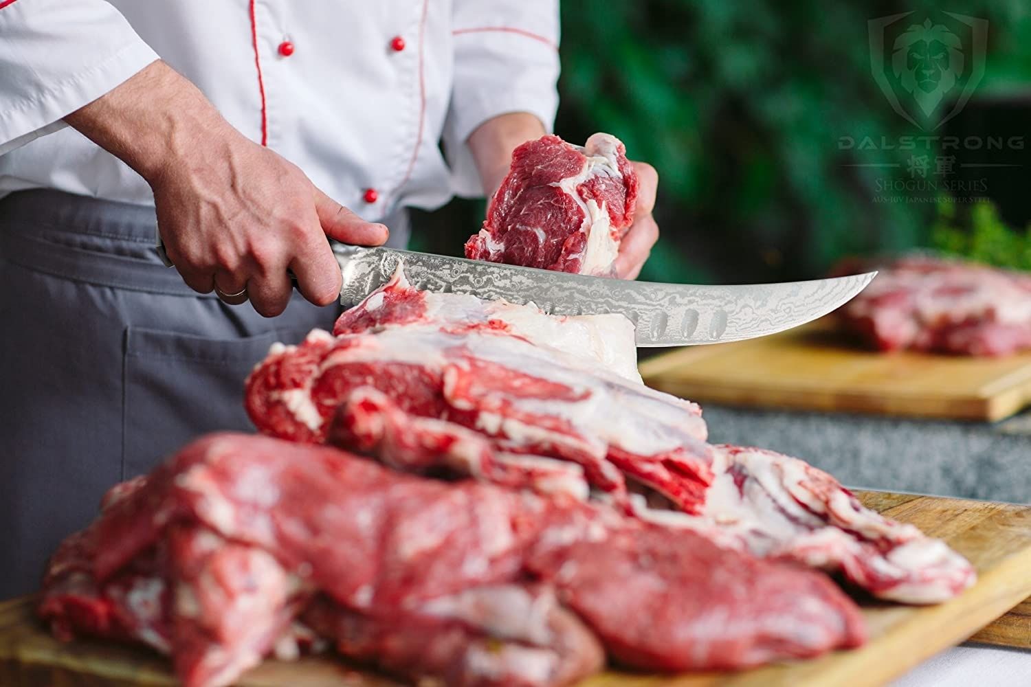 The Best Grilling Option: DALSTRONG Butcher-Breaking Cimitar Knife