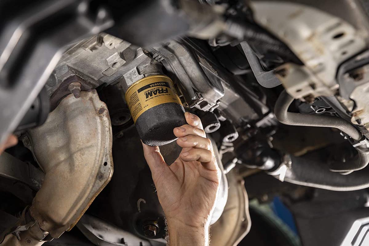 how to change oil filter