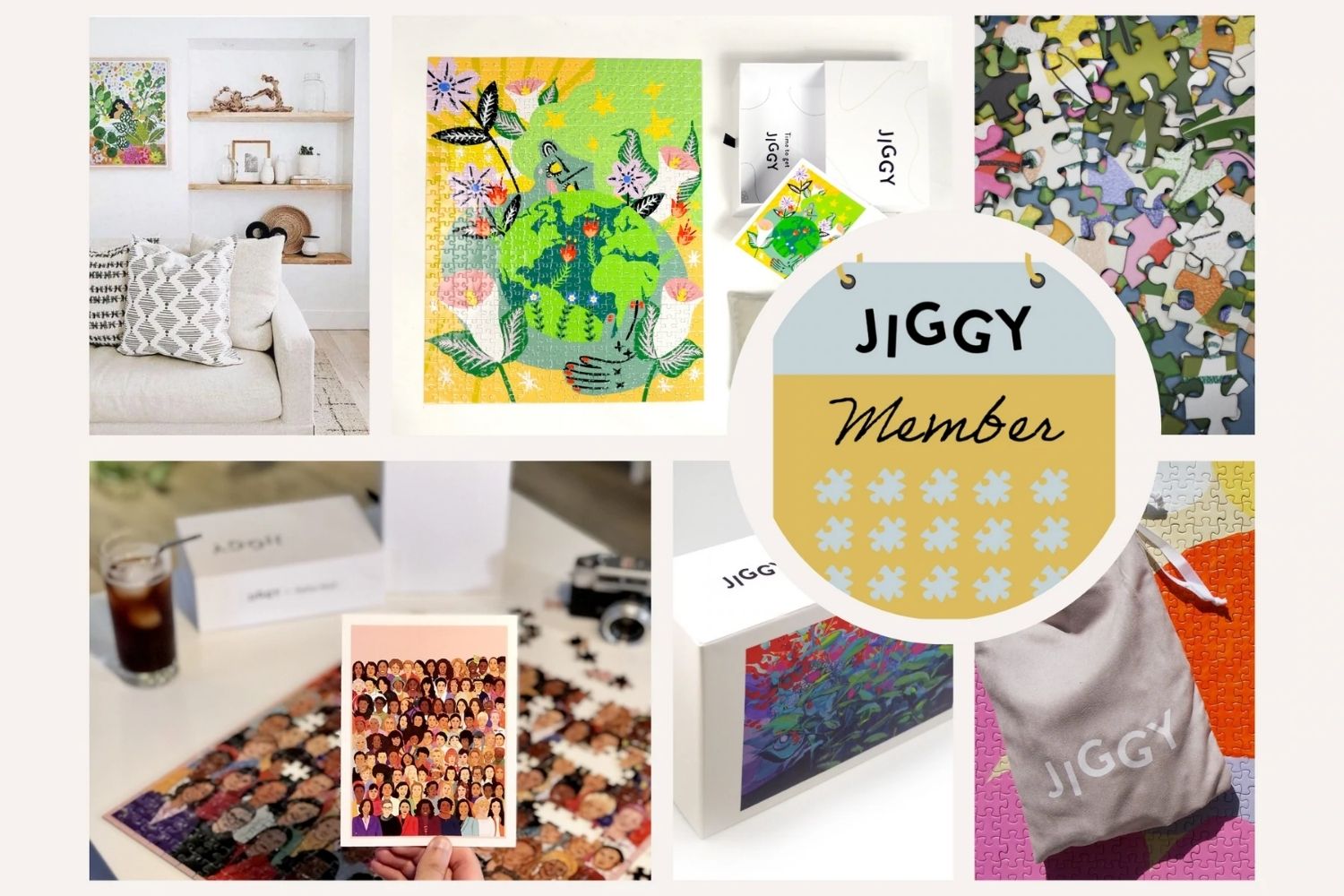 The Best Subscription Gifts Options: Jiggy Puzzle Club Membership