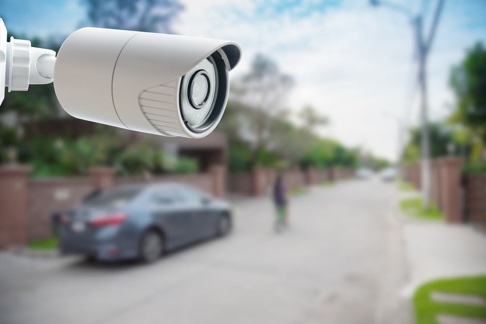 where to place security cameras