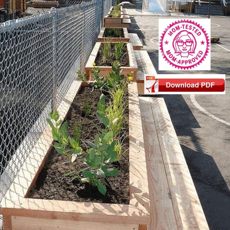 Bench Planter Plan built by HorizonDesignStudios