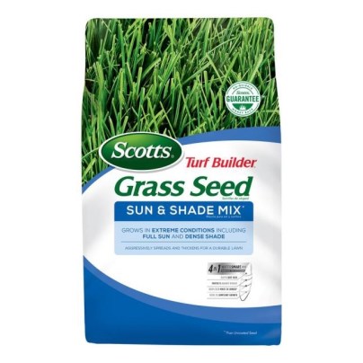 The Best Grass Seed For Shade Option: Scotts Turf Builder Grass Seed Sun & Shade Mix
