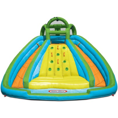 Best Inflatable Water Slide Option: Little Tikes Rocky Mountain River Race Slide