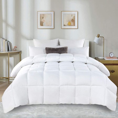 DOWNCOOL Goose Down Alternative Quilted Comforter