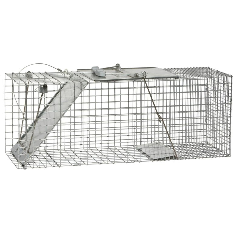  Havahart 1085 Easy Set One-Door Cage Trap on a white background
