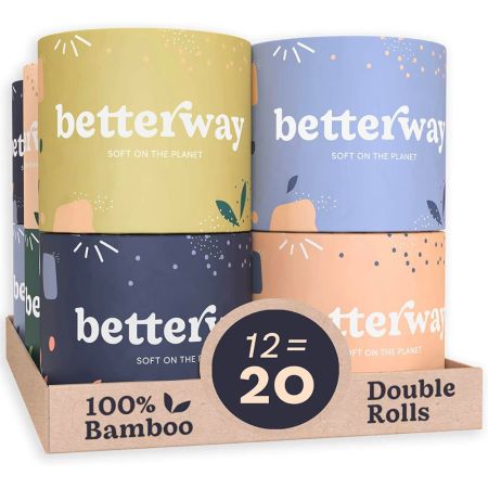 Betterway Bamboo Toilet Paper