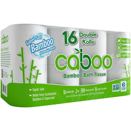 Caboo Tree-Free Bamboo Toilet Paper 