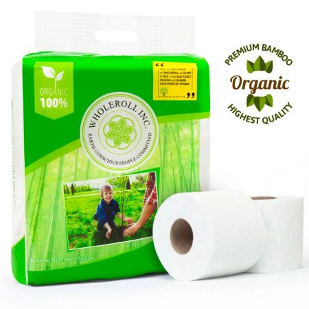 WHOLEROLL Bamboo Toilet Paper