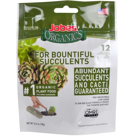Jobe's 06703 Succulent Fertilizer Spikes