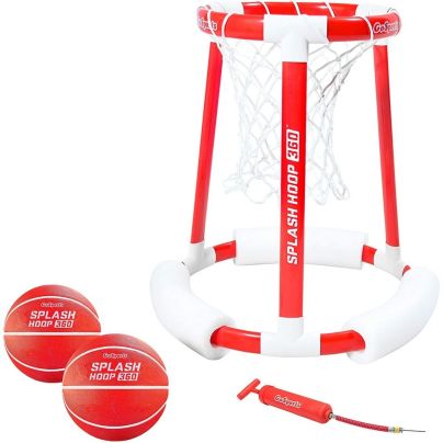 The Best Pool Basketball Hoops Option: GoSports Splash Hoop 360 Floating Basketball Game