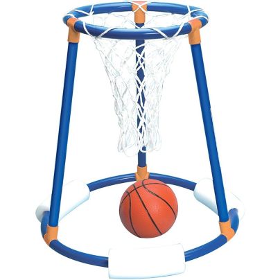 The Best Pool Basketball Hoops Option: Swimline Tall-Boy Floating Basketball Game