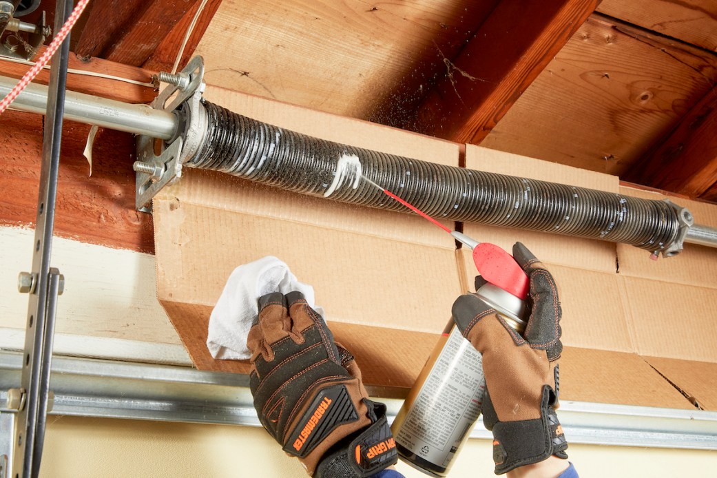 How to Lubricate a Garage Door to Keep It Operating Smoothly