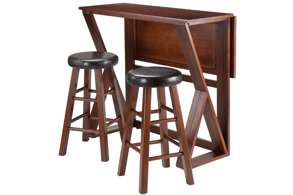 Deals Roundup 2:2 Option: Winsome 3-Piece Harrington Drop Leaf High Table with Stools