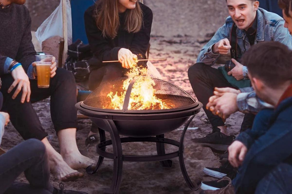 Deals Roundup 2/23 Option: Sol 72 Outdoor Martinique Steel Outdoor Fire Pit with Lid