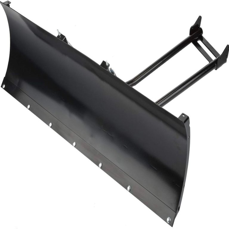  The MotoAlliance Denali ATV Universal Snow Plow Kit on a white background.