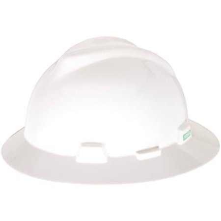  The Best Hard Hats Option: MSA 475369 V-Gard Slotted Full-Brim Hard Hat