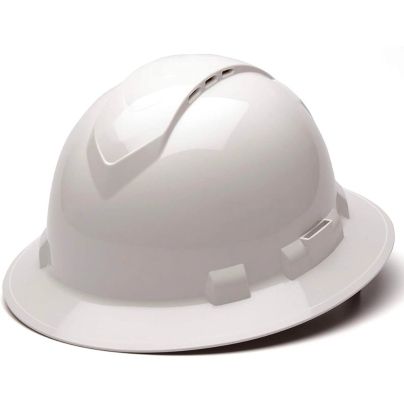 The Best Hard Hats Option: Pyramex HP54110V Ridgeline Full-Brim Hard Hat