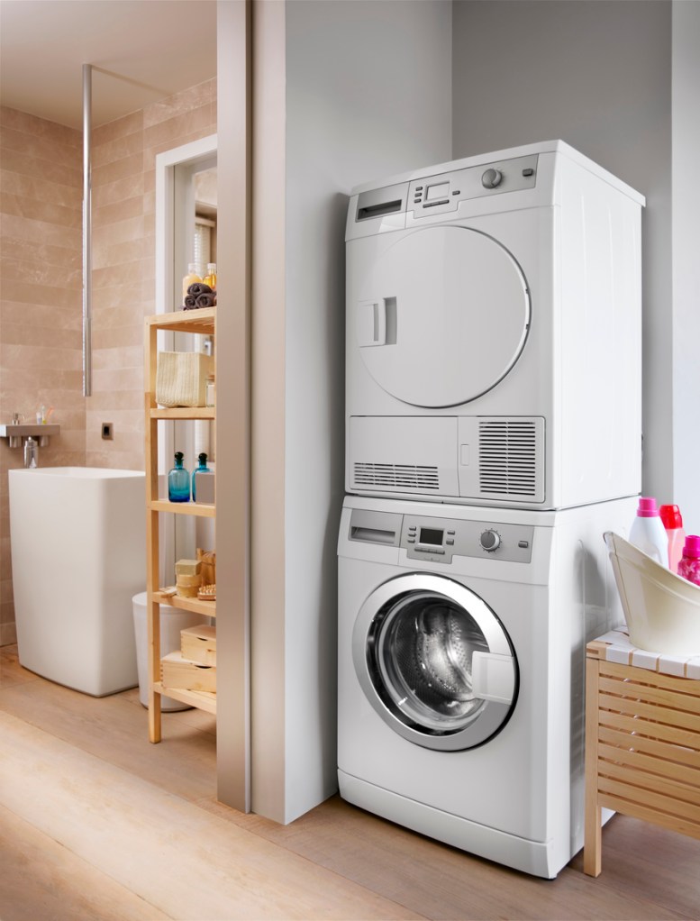 How to Stack a Washer and Dryer - Bob VIla