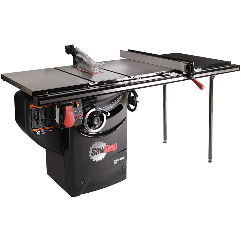  The Best Table Saws For Beginners Option: SAWSTOP 10-Inch Professional Cabinet Saw, 3-HP