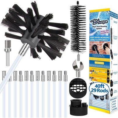 The Best Dryer Vent Cleaning Kit Option: Bluesea 40-Foot Dryer Vent Cleaning Kit